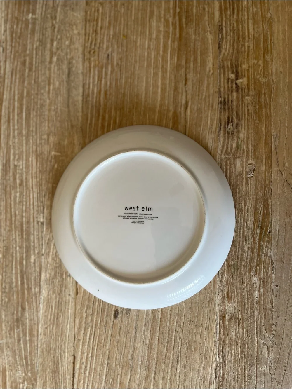 West Elm four white